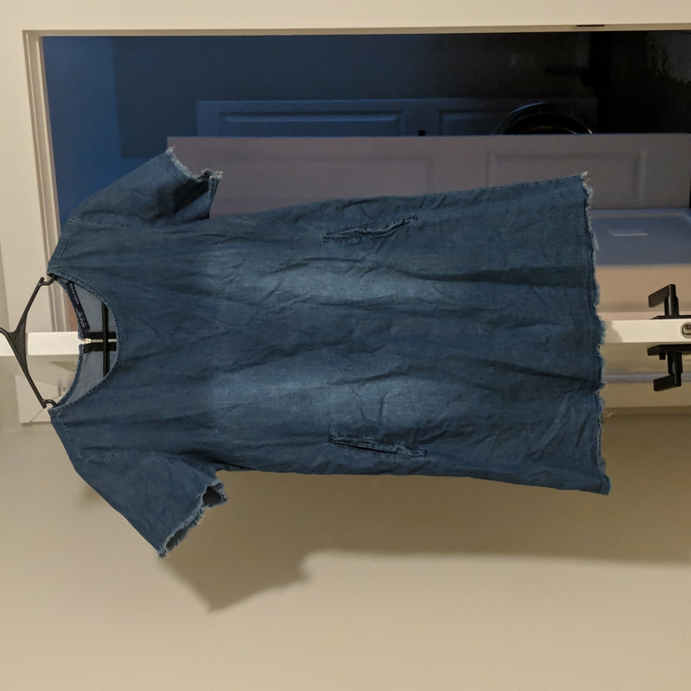 ZARA denim dress | size medium